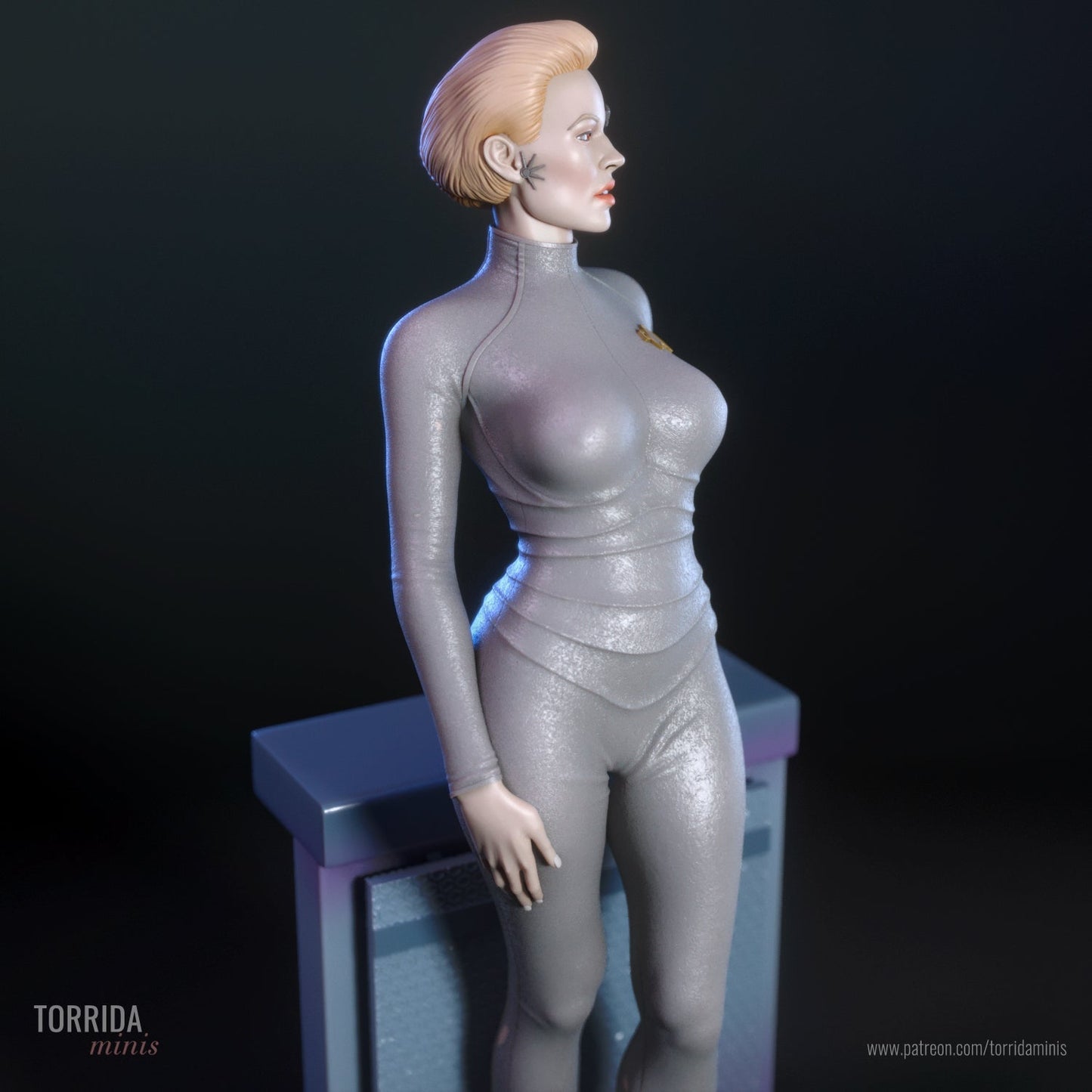 Seven of Nine - Torrida Minis - Dark Forge Arts