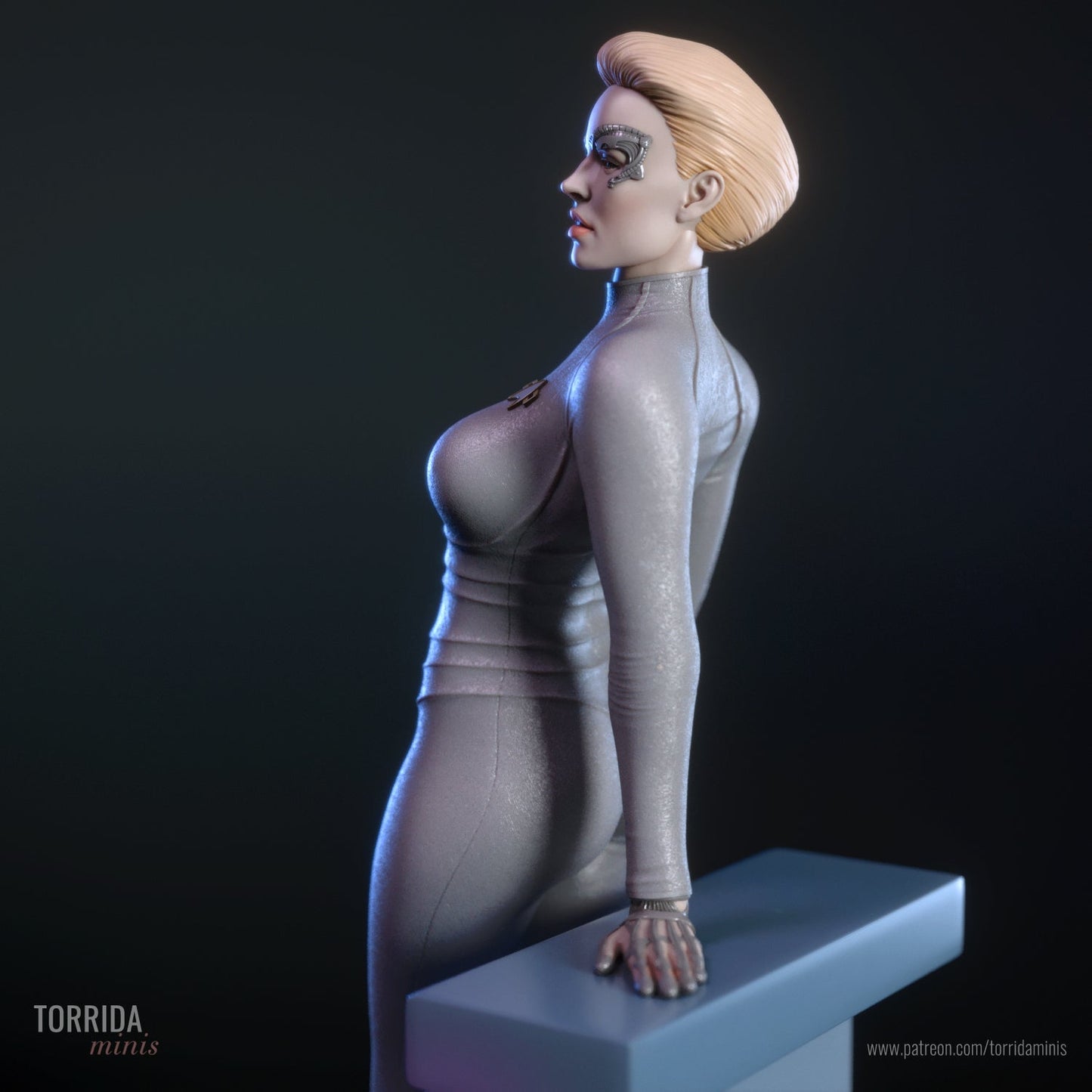 Seven of Nine - Torrida Minis - Dark Forge Arts
