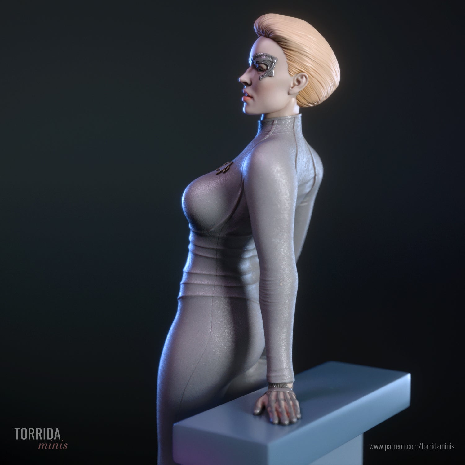 Seven of Nine - Torrida Minis - Dark Forge Arts