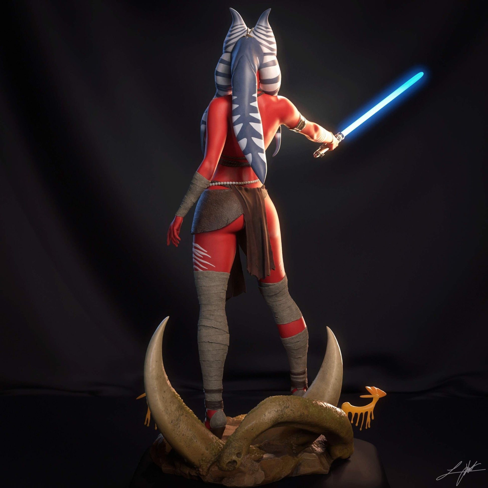 Shaak Ti - Abe3D - Dark Forge Arts
