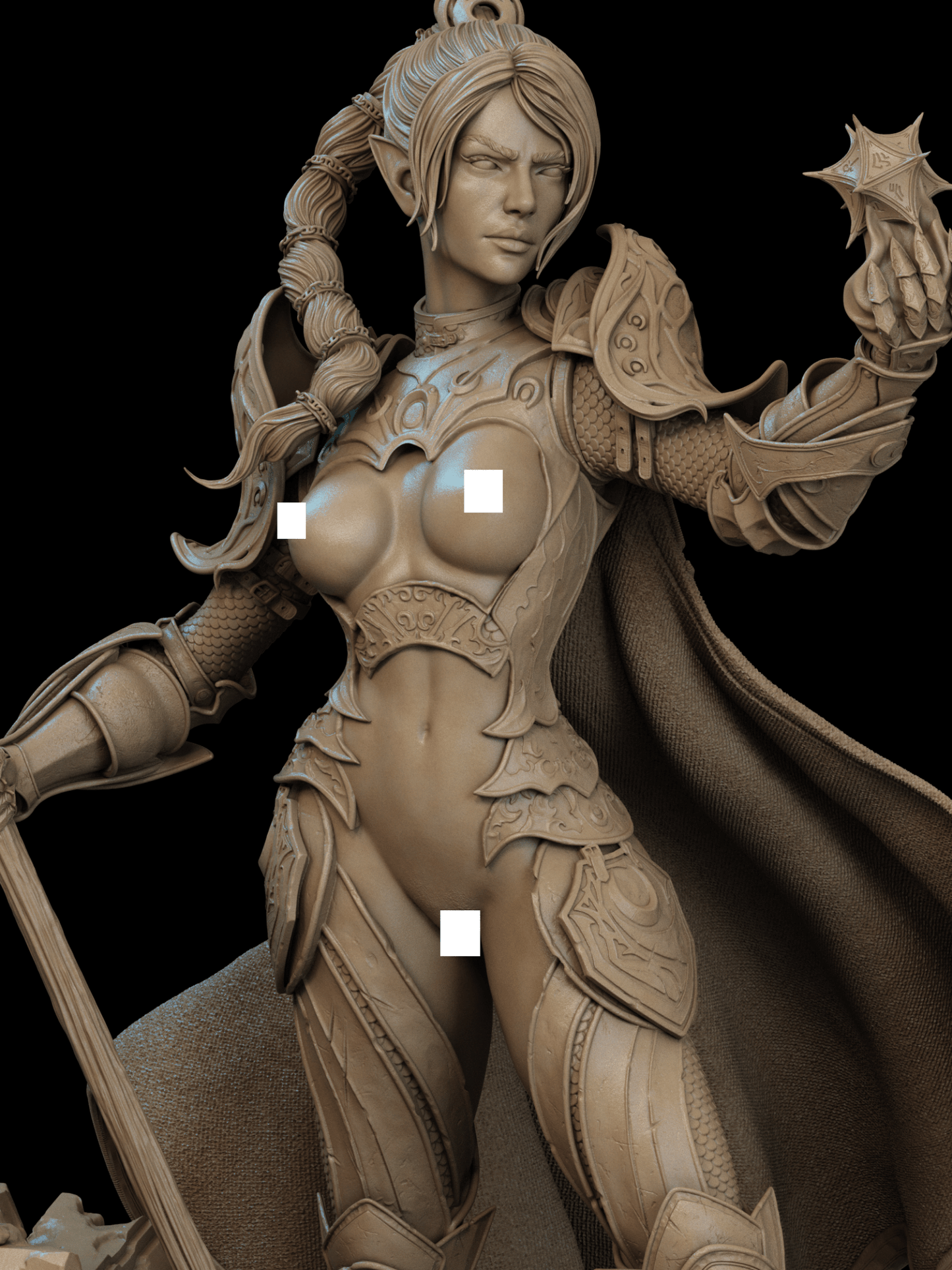 Shadowheart - CA 3D Studios - Dark Forge Arts