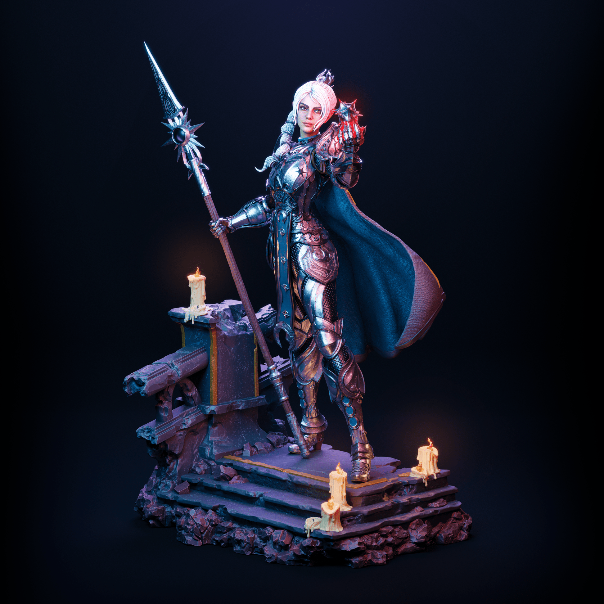 Shadowheart - CA 3D Studios - Dark Forge Arts