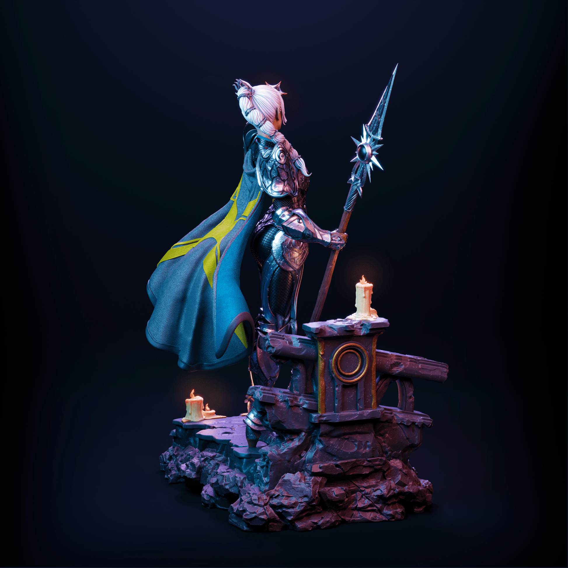 Shadowheart - CA 3D Studios - Dark Forge Arts