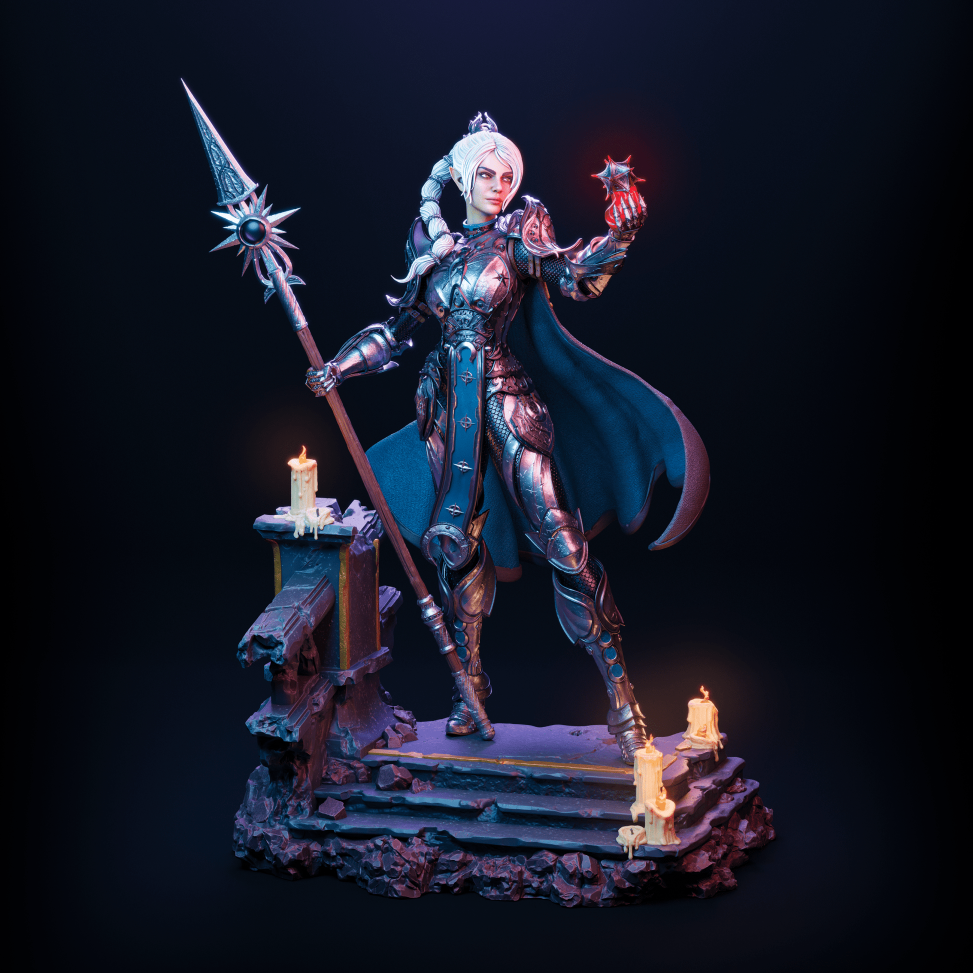 Shadowheart - CA 3D Studios - Dark Forge Arts