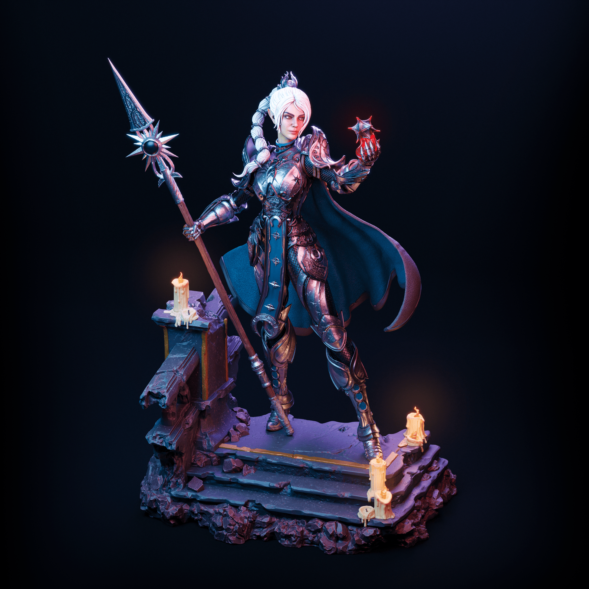 Shadowheart - CA 3D Studios - Dark Forge Arts