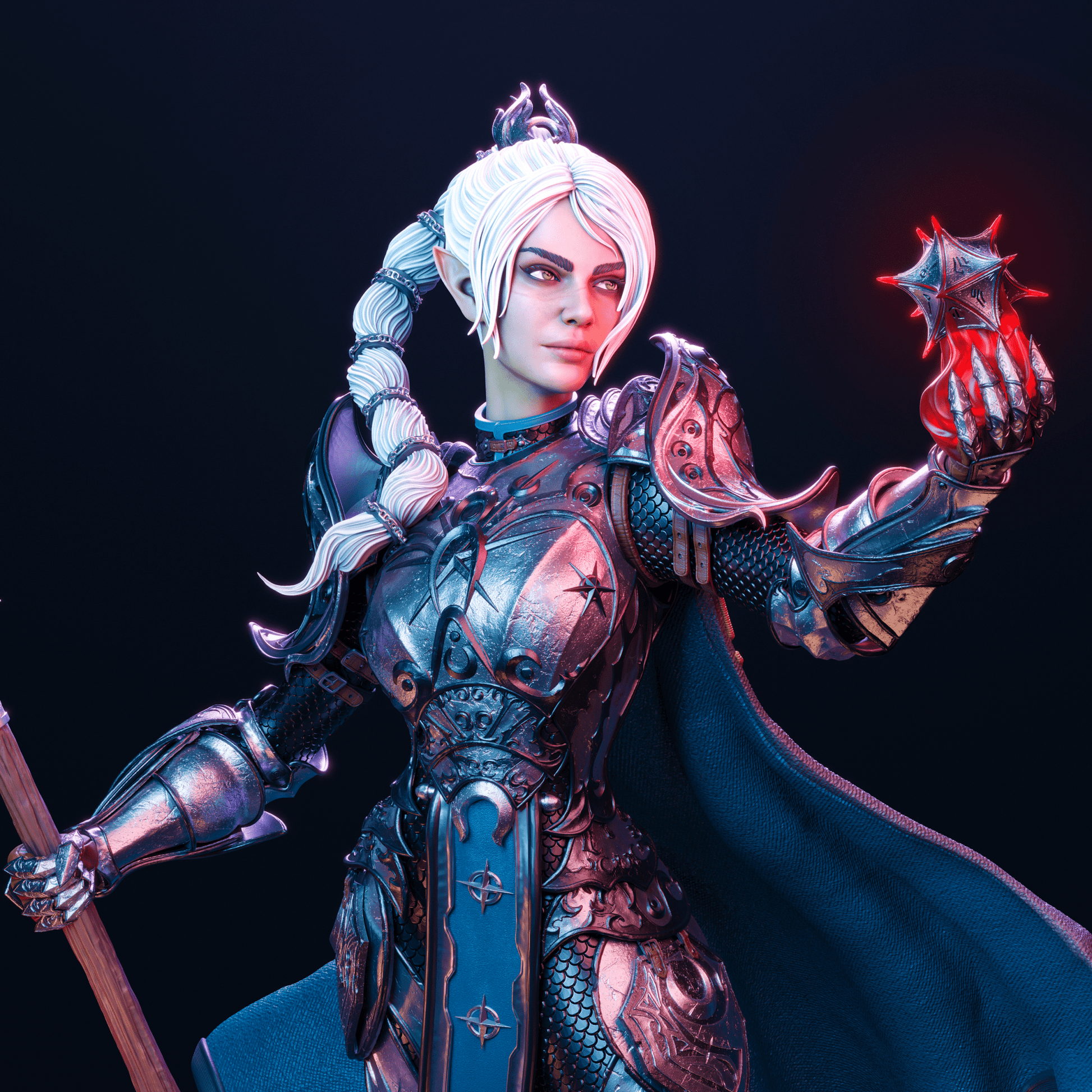 Shadowheart - CA 3D Studios - Dark Forge Arts