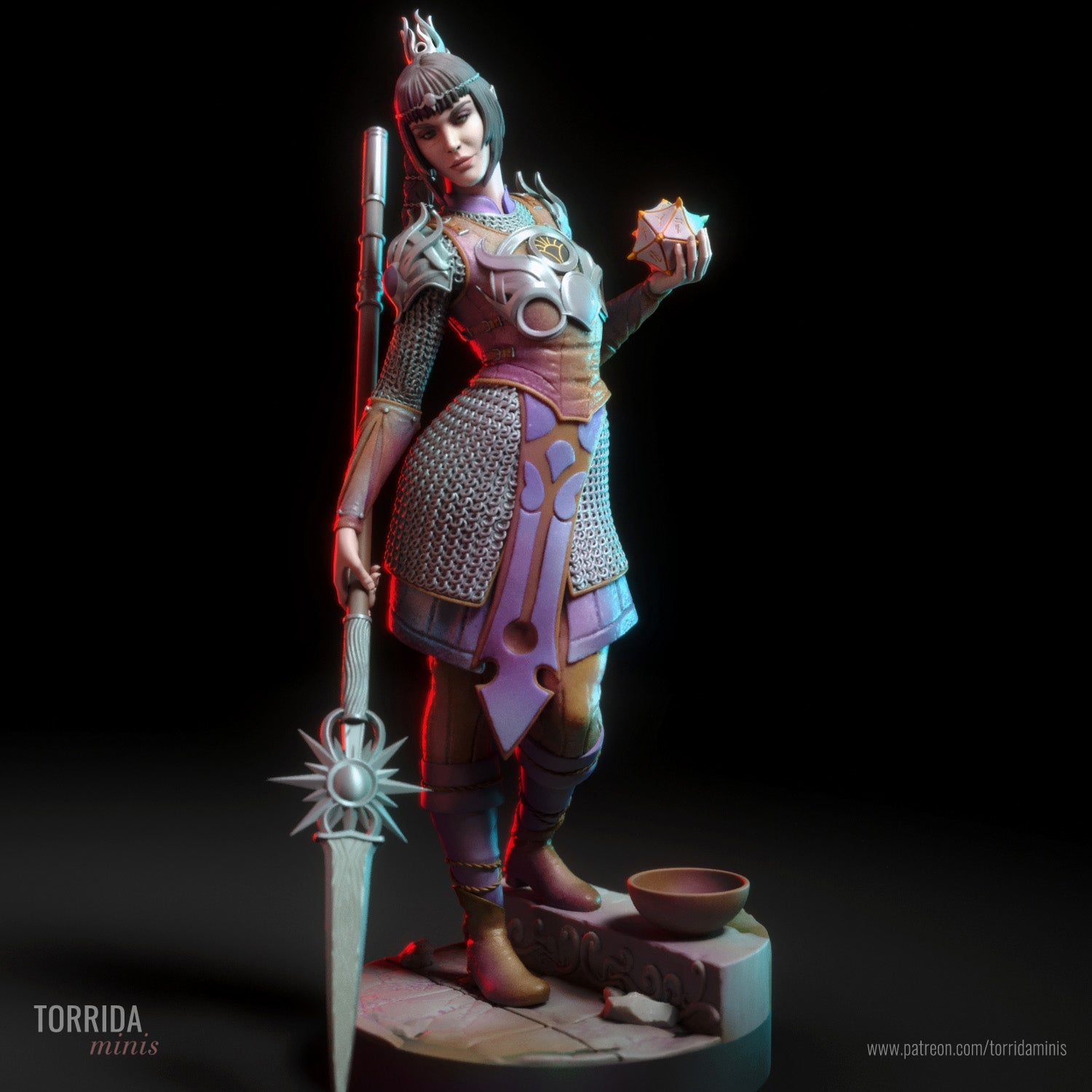 Shadowheart - Torrida Minis - Dark Forge Arts