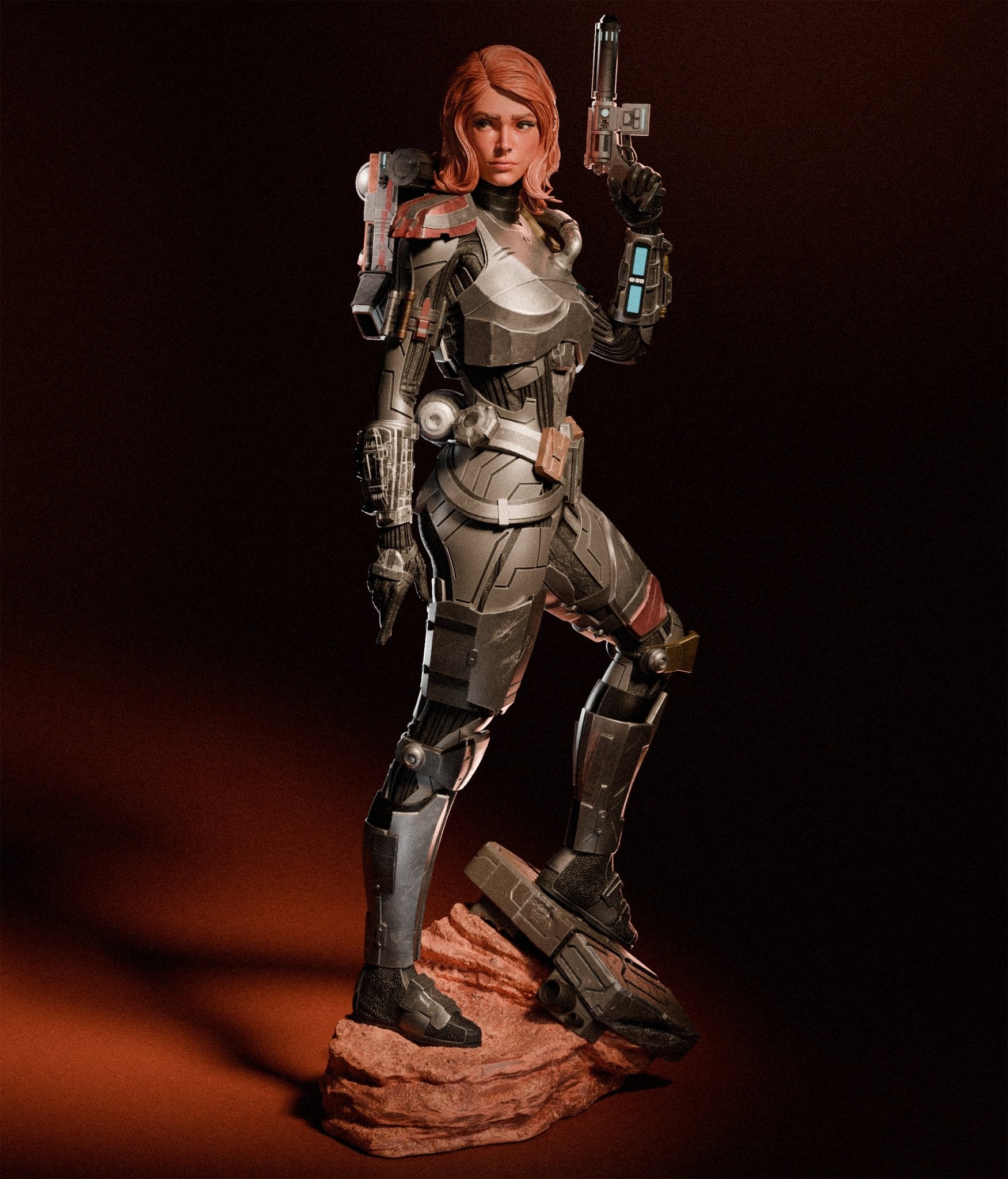 Shae Vizla - CA 3D Studios - Dark Forge Arts