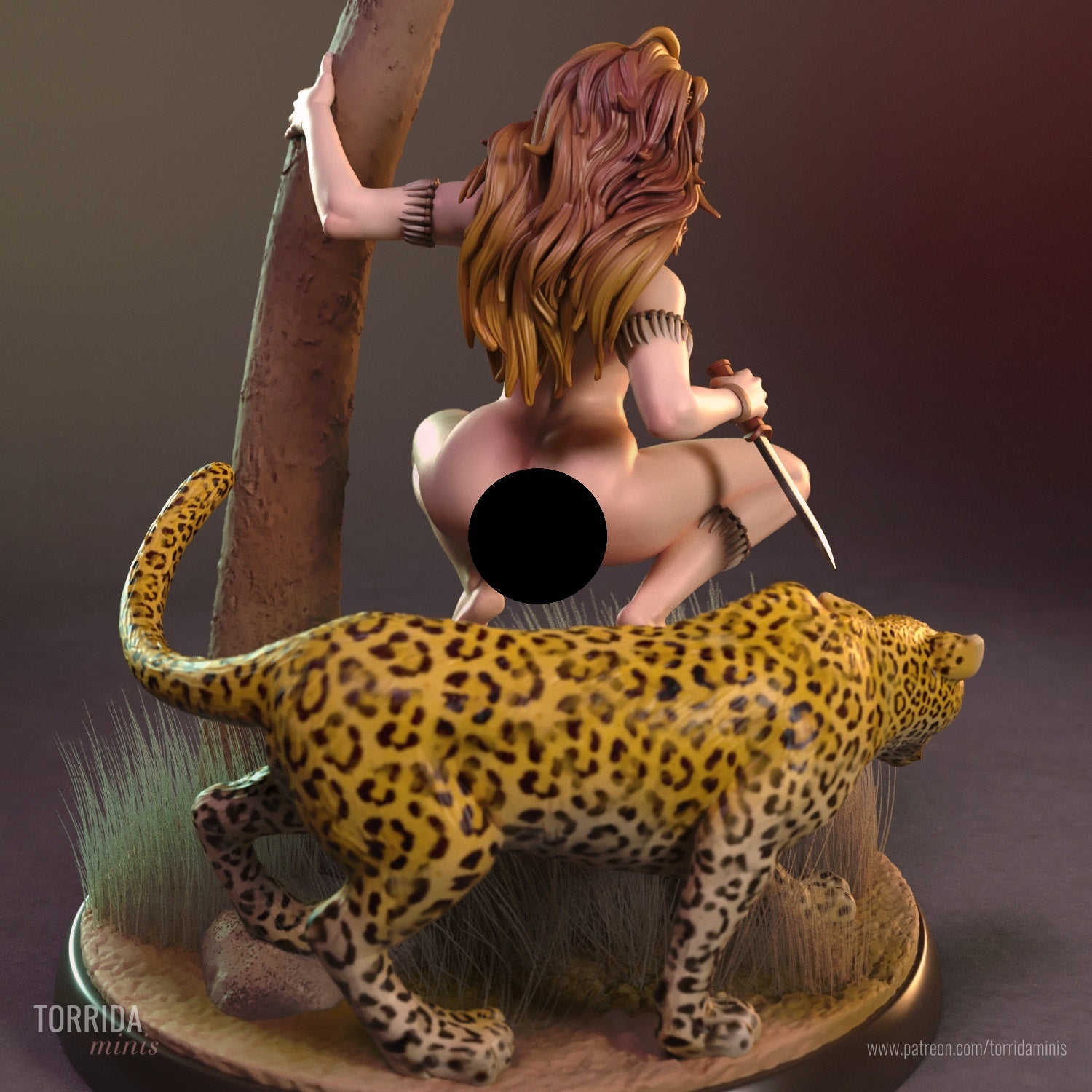 Shanna the She - Devil - Torrida Minis - Dark Forge Arts