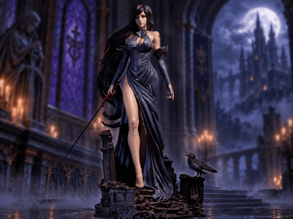 Shanoa - CA 3D Studios - Dark Forge Arts