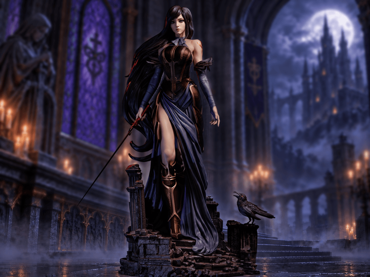 Shanoa - CA 3D Studios - Dark Forge Arts