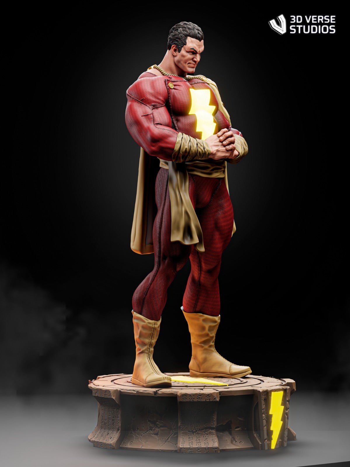 Shazam - CA 3D Studios - Dark Forge Arts
