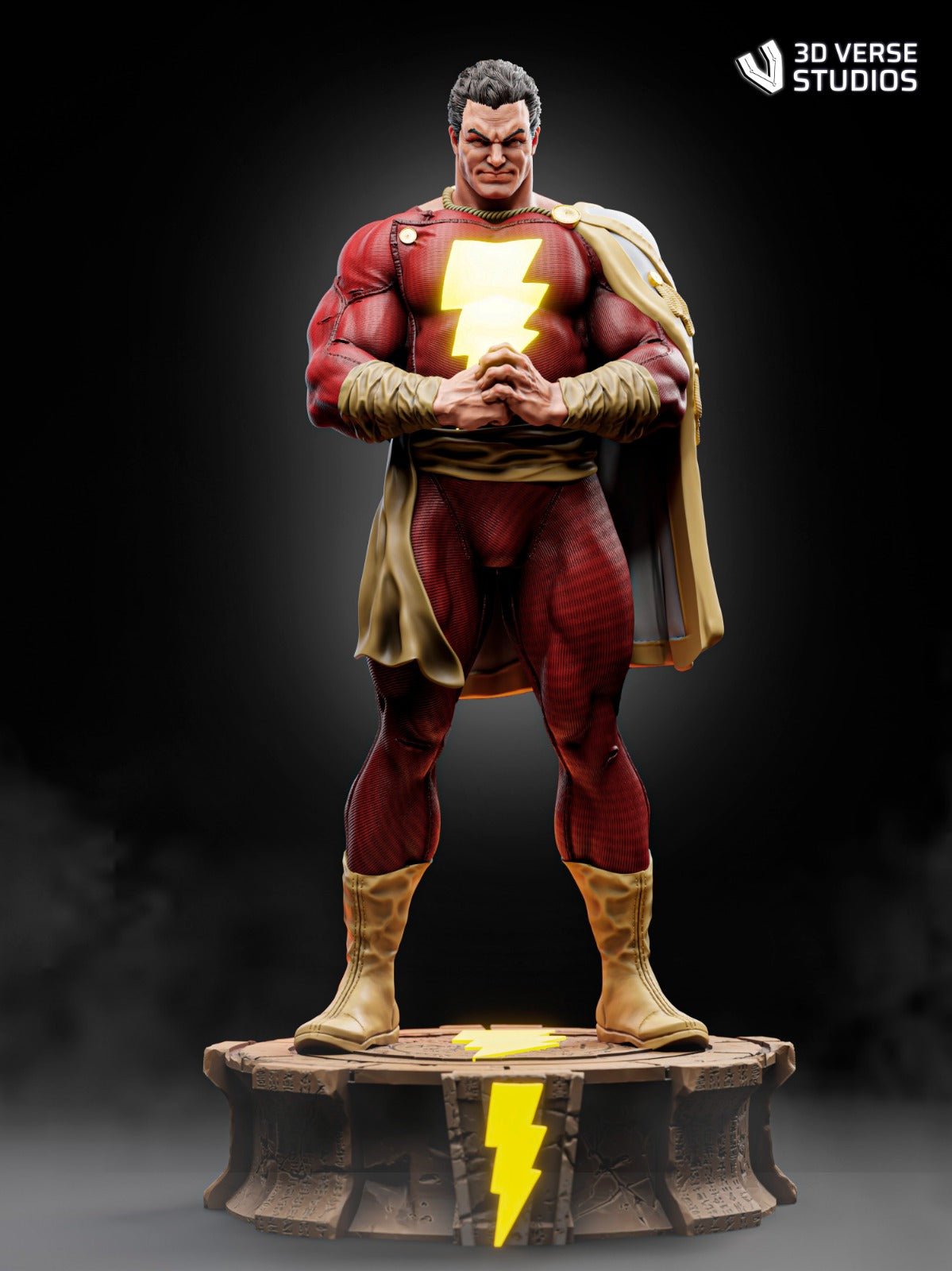 Shazam - CA 3D Studios - Dark Forge Arts