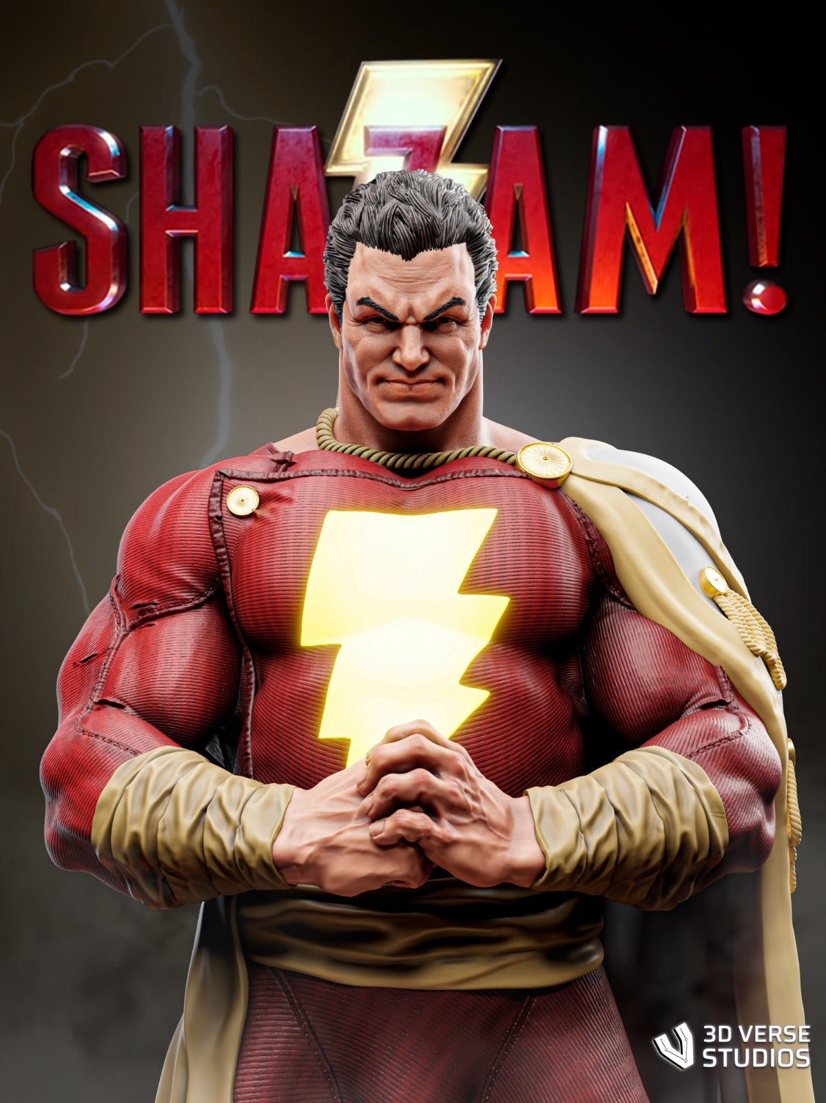 Shazam - CA 3D Studios - Dark Forge Arts