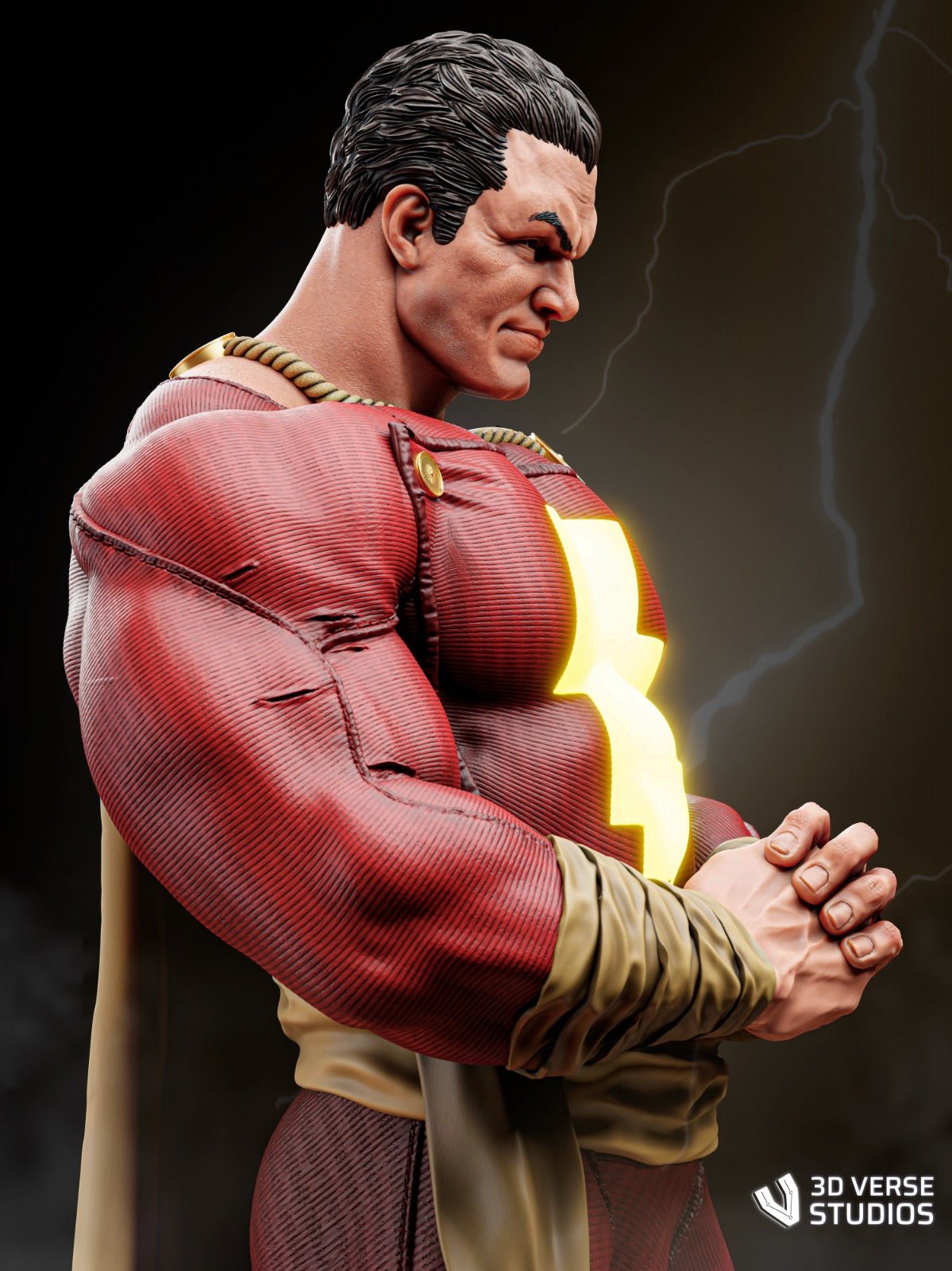 Shazam - CA 3D Studios - Dark Forge Arts