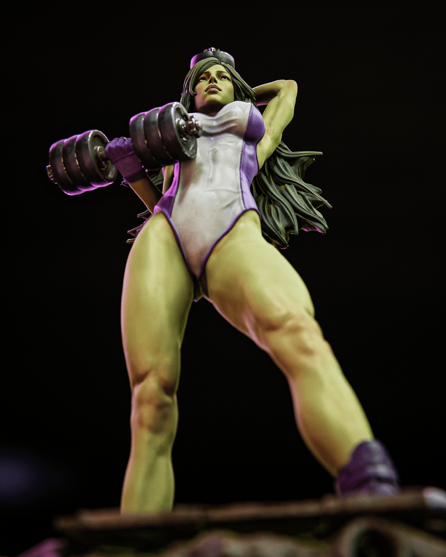 She - Hulk v2 - CA 3D Studios - Dark Forge Arts