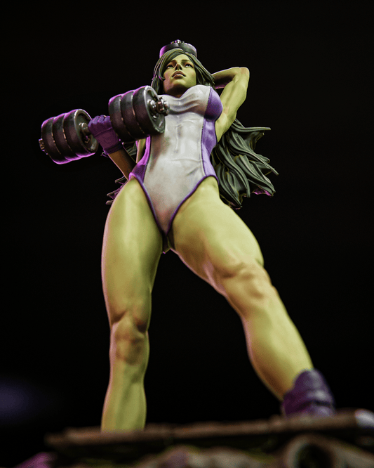 She - Hulk v2 - CA 3D Studios - Dark Forge Arts