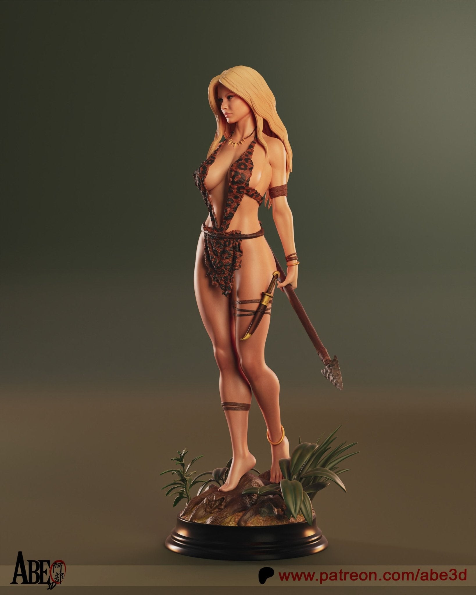 Sheena Queen of Jungle - Abe3D - Dark Forge Arts