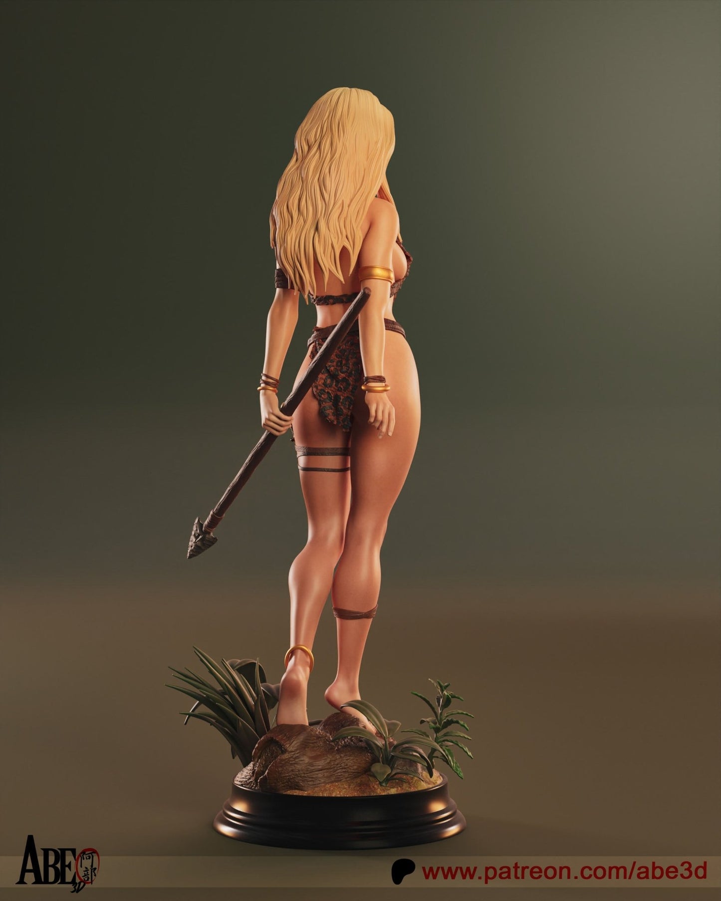 Sheena Queen of Jungle - Abe3D - Dark Forge Arts