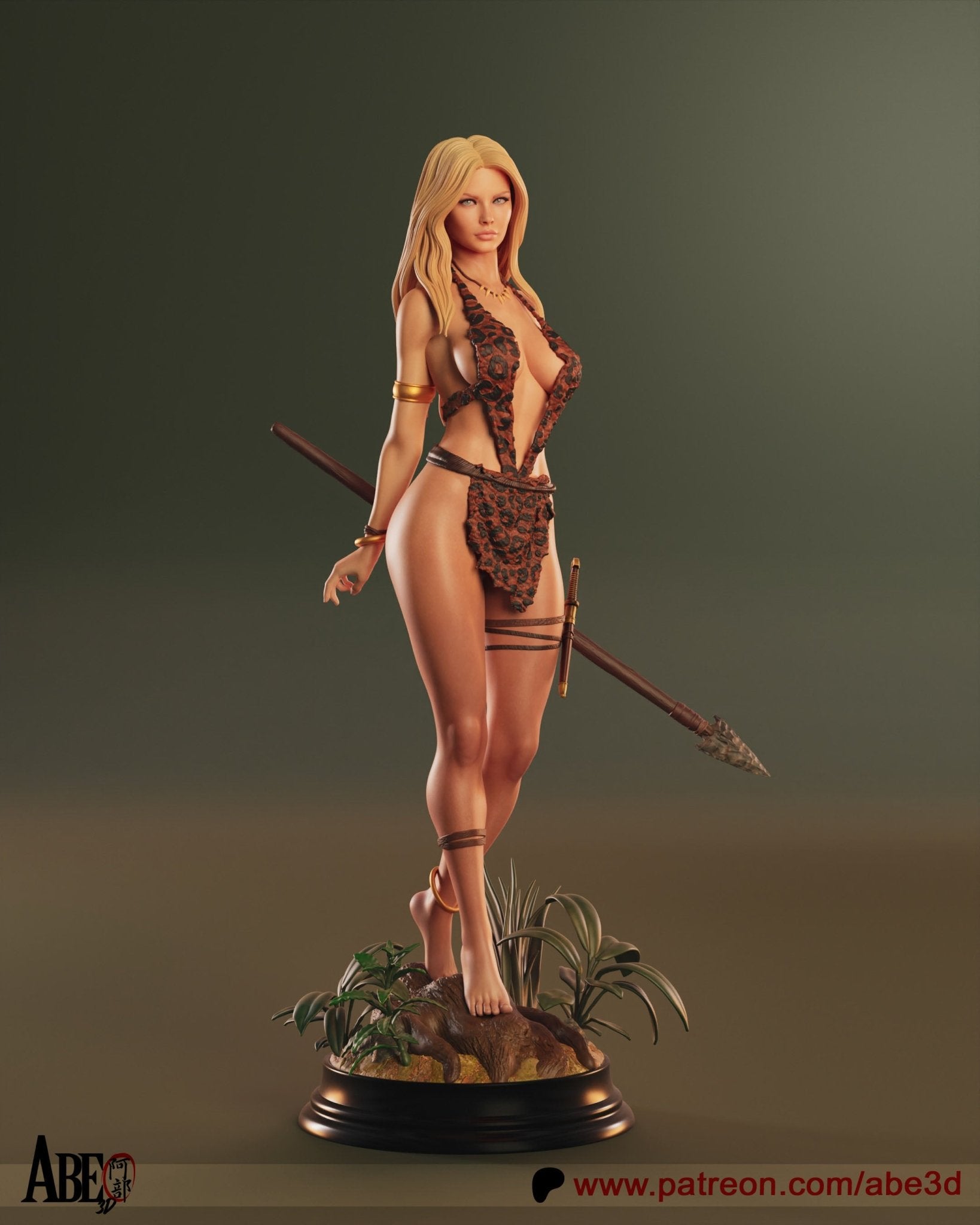 Sheena Queen of Jungle - Abe3D - Dark Forge Arts