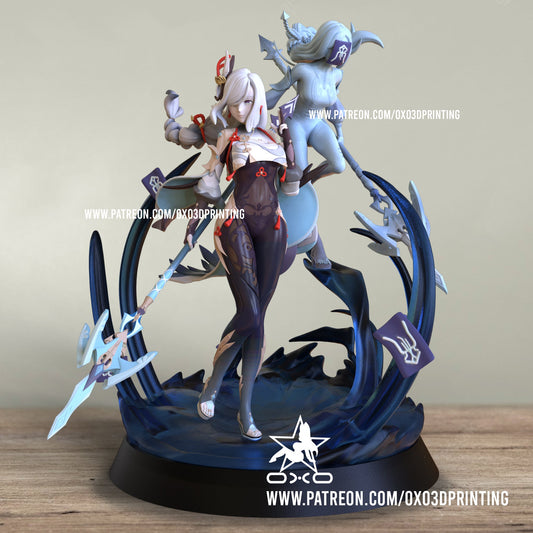 Shenhe - OXO3D - Dark Forge Arts