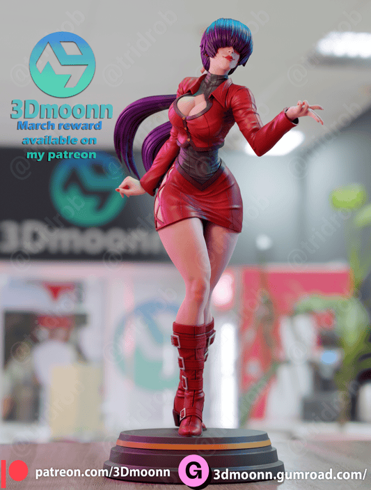 Shermie - 3DMoonn - Dark Forge Arts