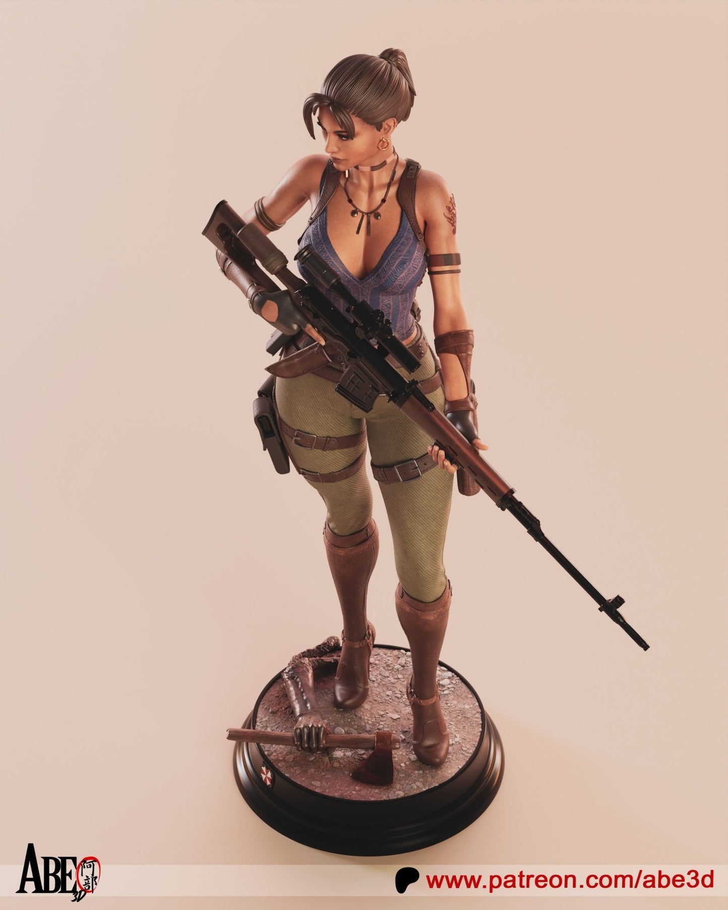 Sheva Alomar - Abe3D - Dark Forge Arts