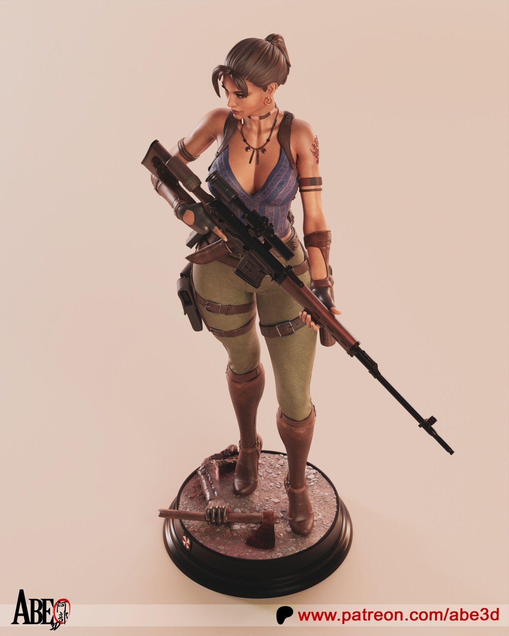 Sheva Alomar - Abe3D - Dark Forge Arts