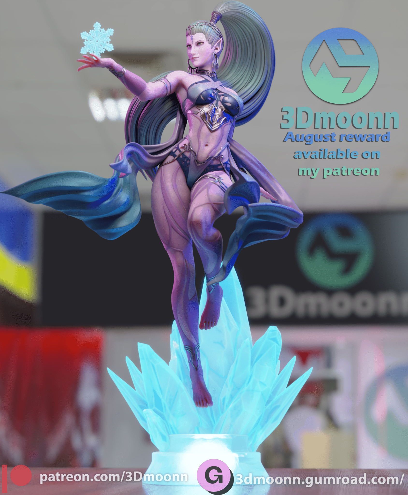 Shiva - 3DMoonn - Dark Forge Arts