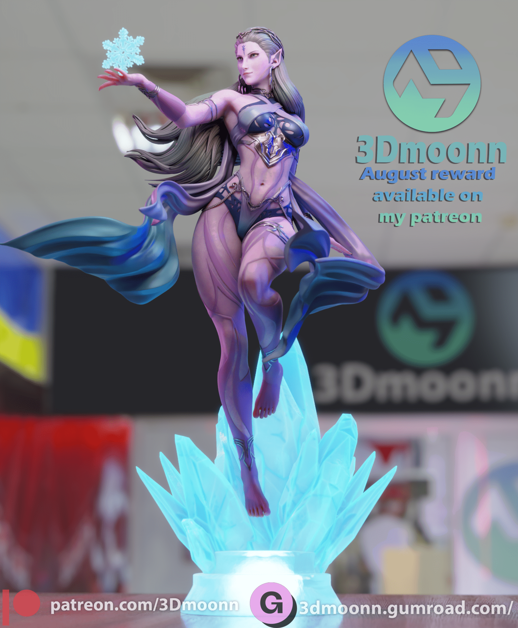 Shiva - 3DMoonn - Dark Forge Arts