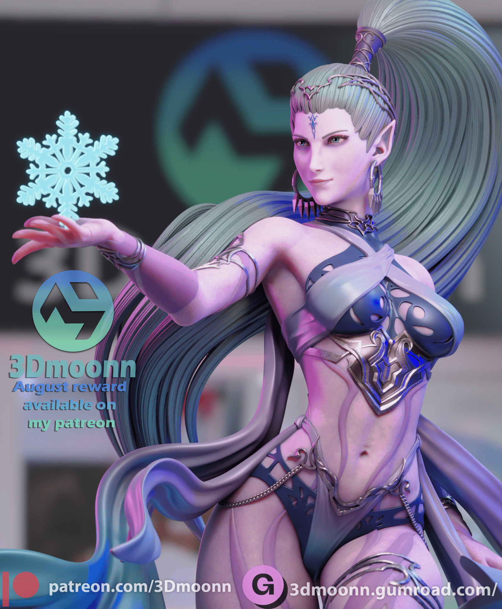 Shiva - 3DMoonn - Dark Forge Arts