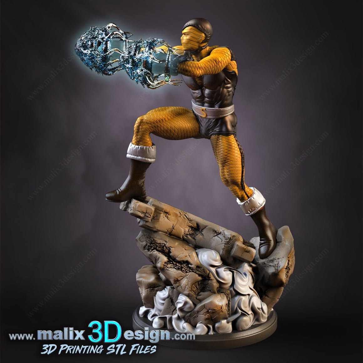 Shocker - Sanix3D - Dark Forge Arts