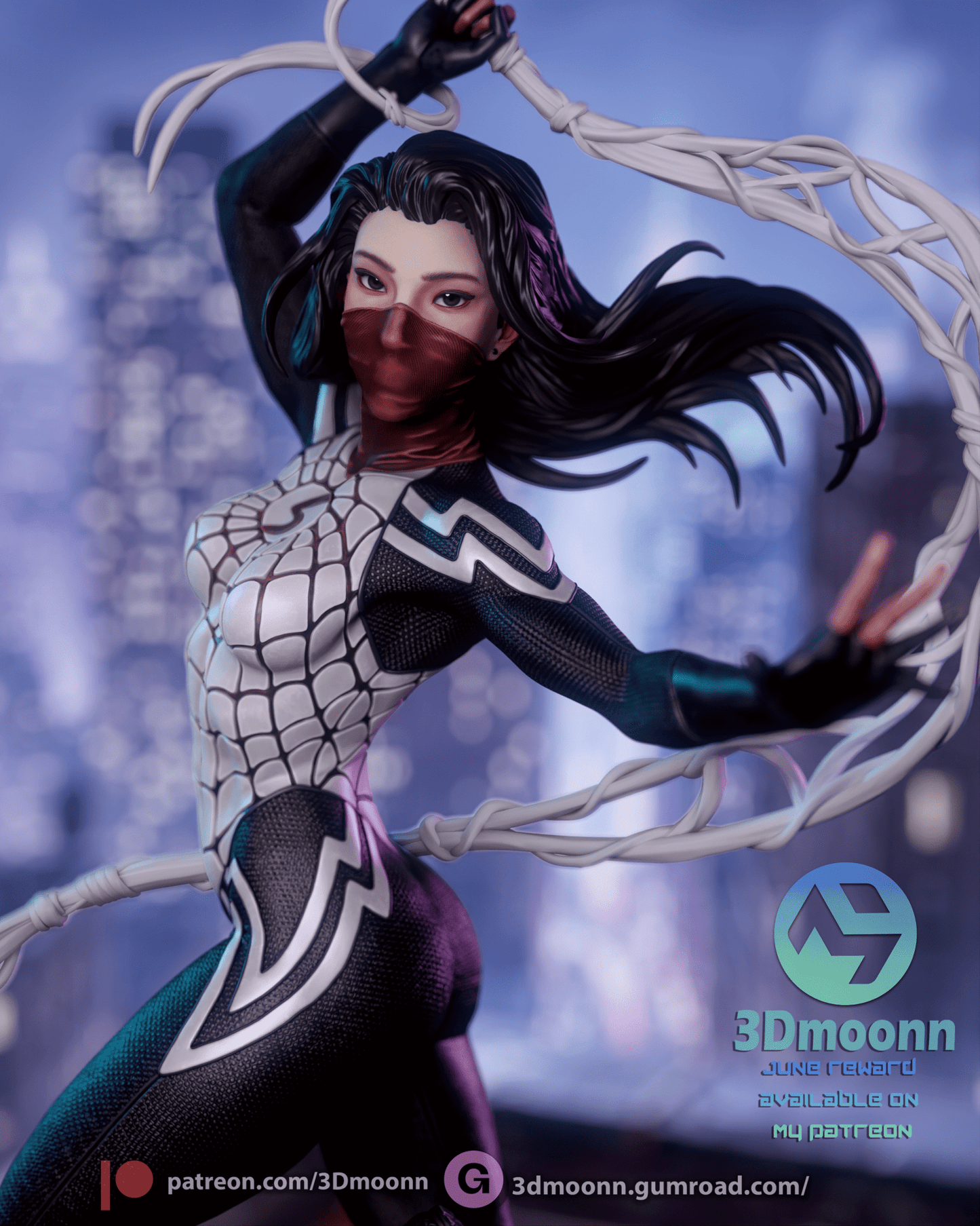 Silk - 3DMoonn - Dark Forge Arts