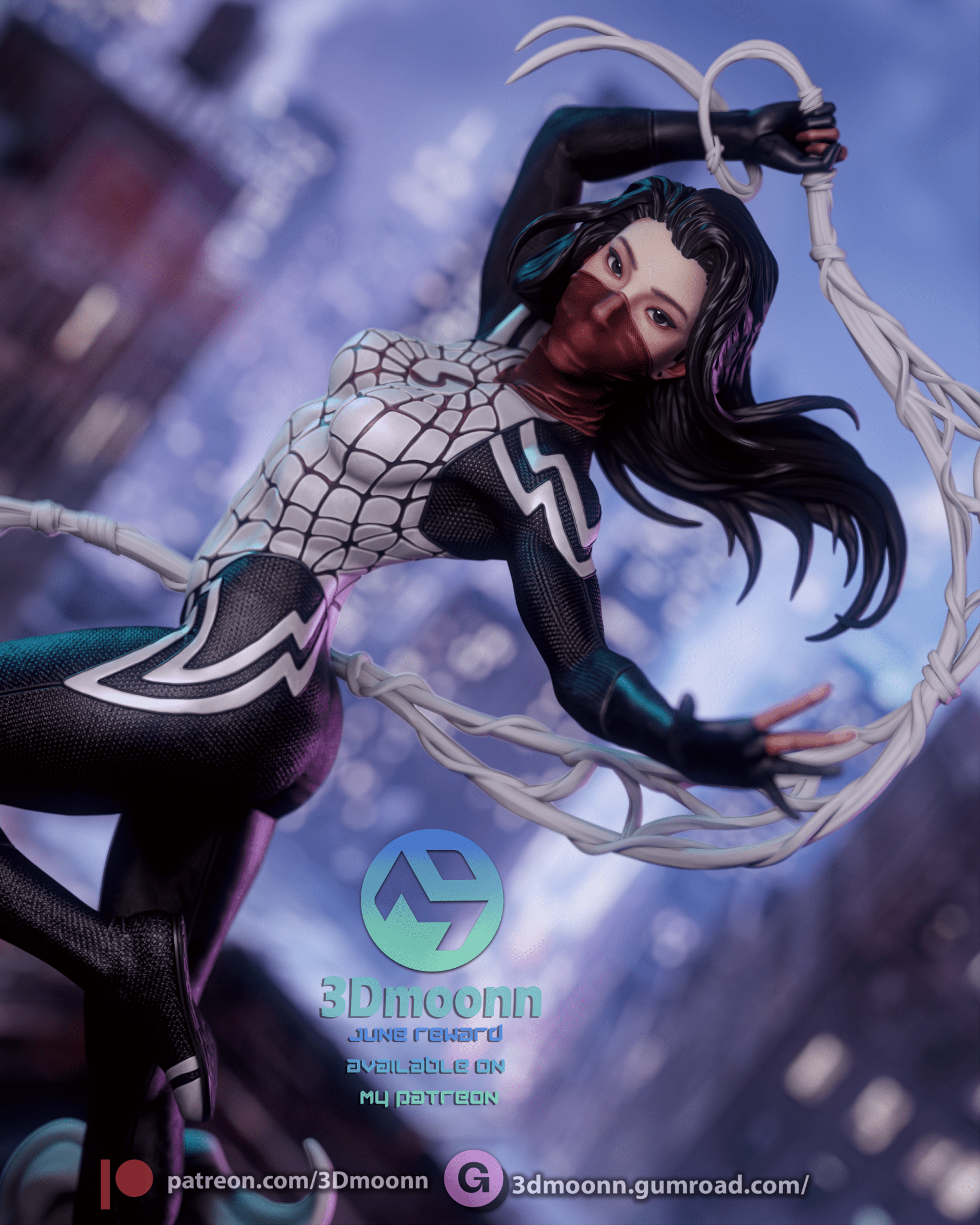 Silk - 3DMoonn - Dark Forge Arts
