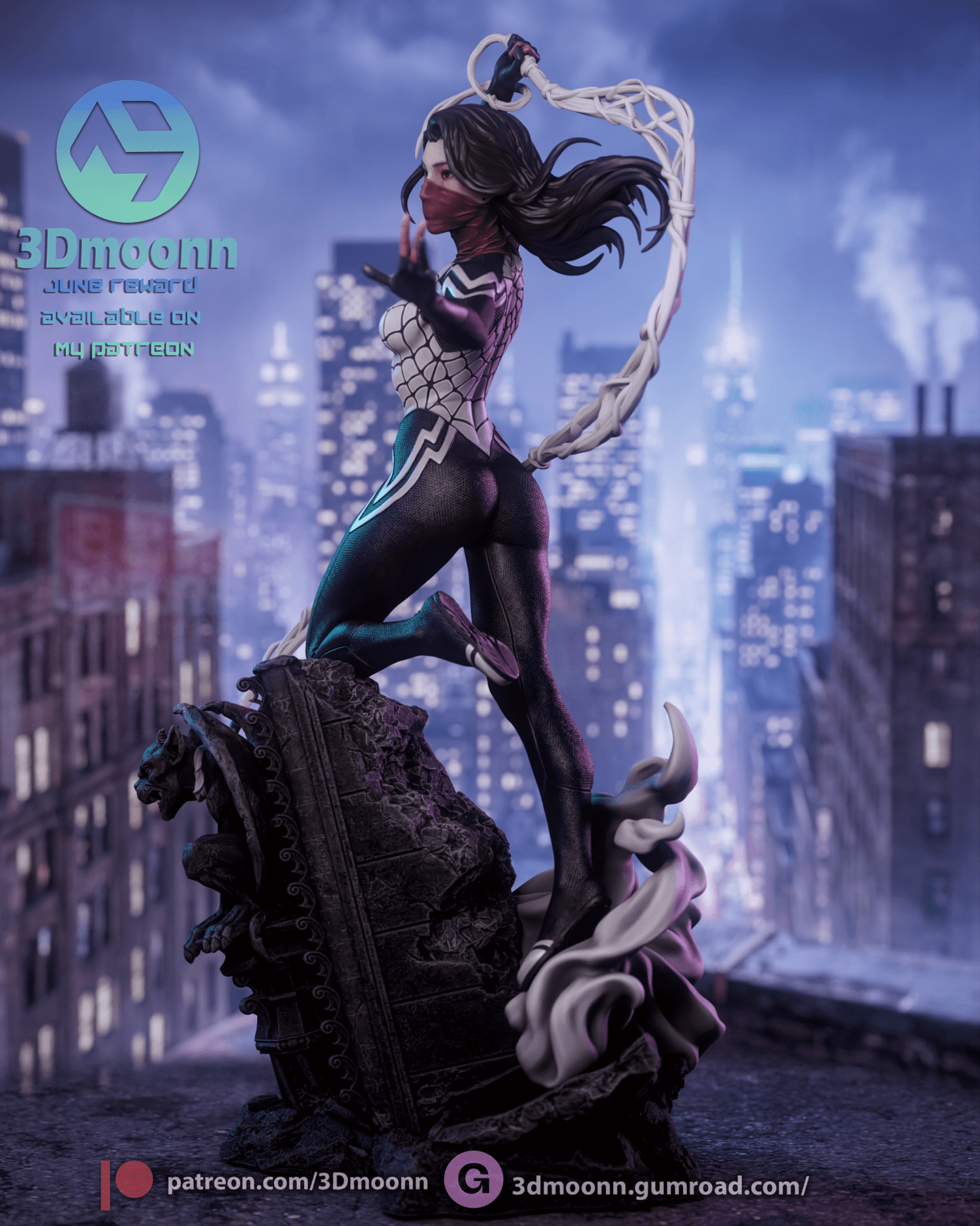 Silk - 3DMoonn - Dark Forge Arts