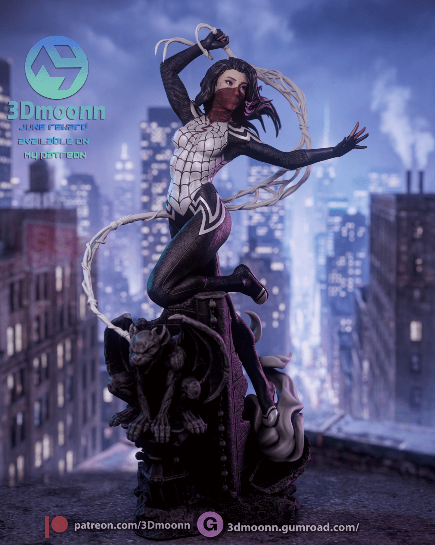 Silk - 3DMoonn - Dark Forge Arts