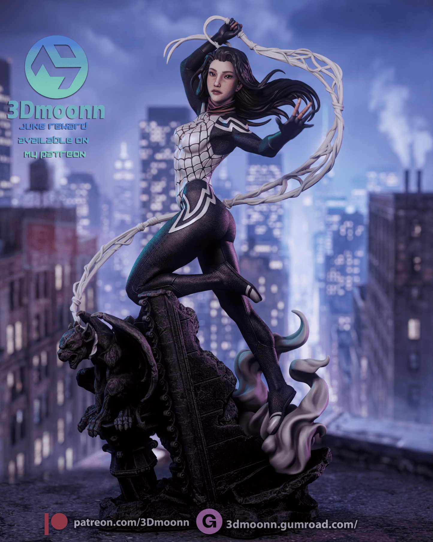 Silk - 3DMoonn - Dark Forge Arts