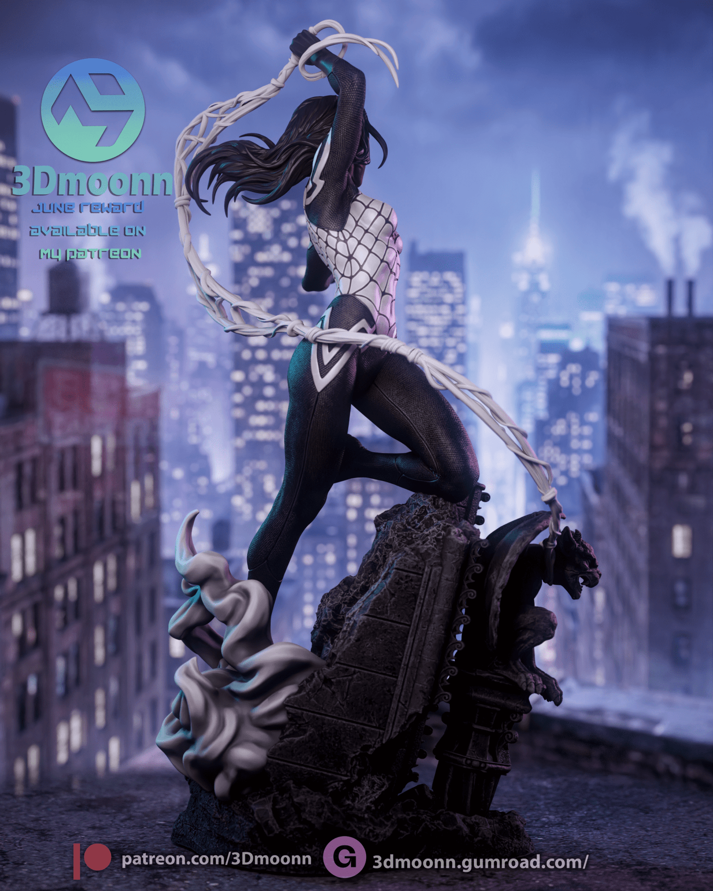 Silk - 3DMoonn - Dark Forge Arts