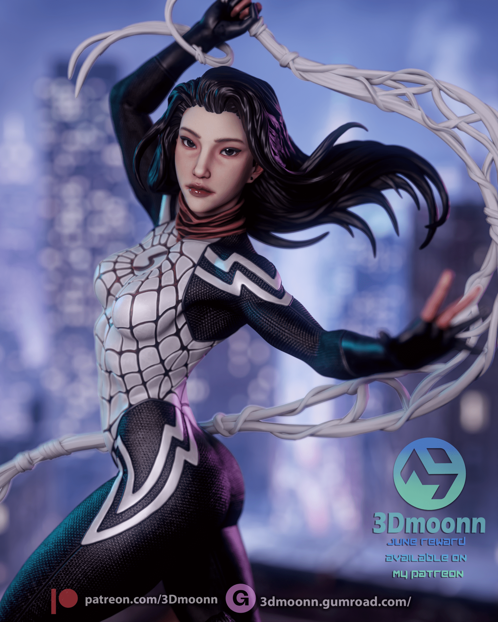 Silk - 3DMoonn - Dark Forge Arts