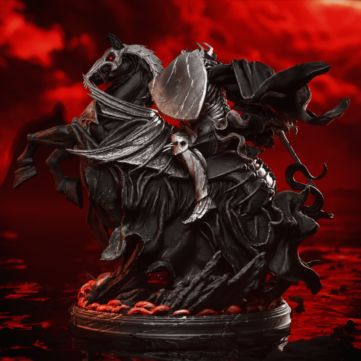 Skull Knight - CA 3D Studios - Dark Forge Arts