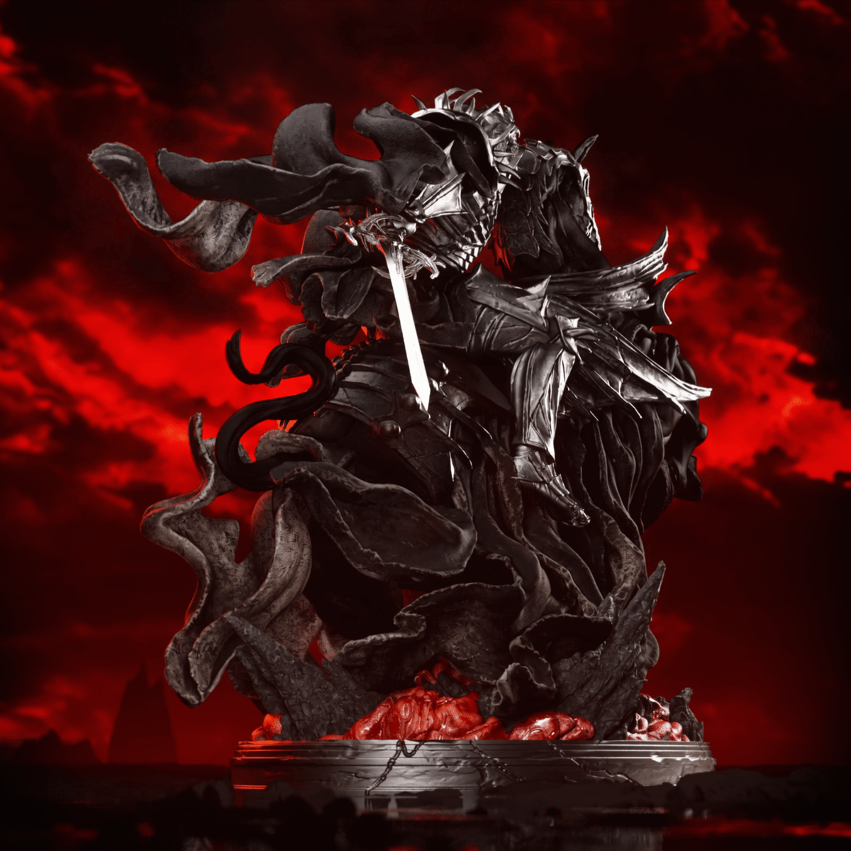 Skull Knight - CA 3D Studios - Dark Forge Arts