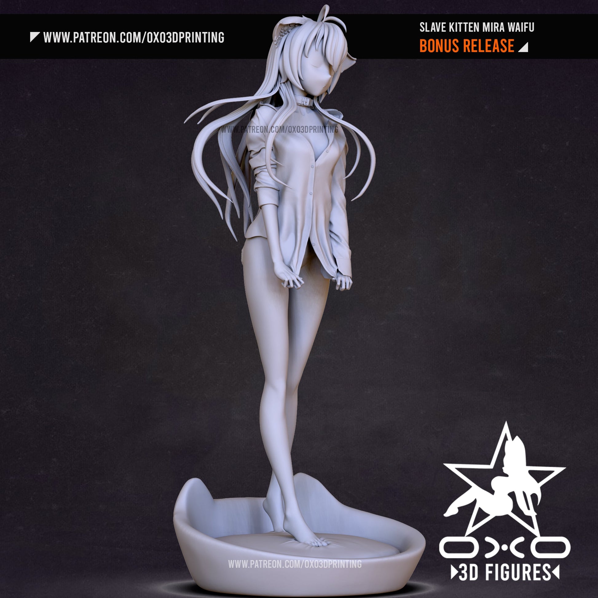 Slave Kitten Mira - OXO3D - Dark Forge Arts