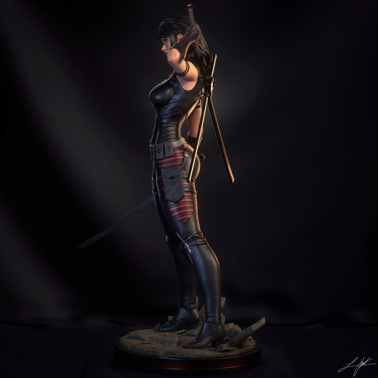 Snake Eyes II - Abe3D - Dark Forge Arts