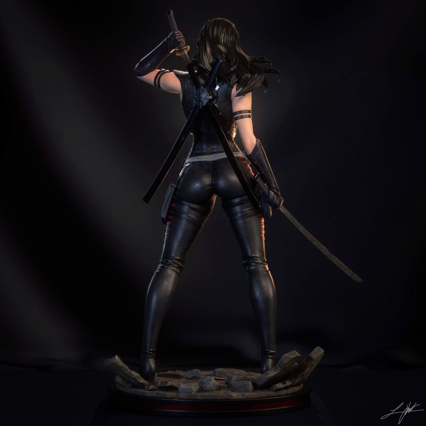 Snake Eyes II - Abe3D - Dark Forge Arts