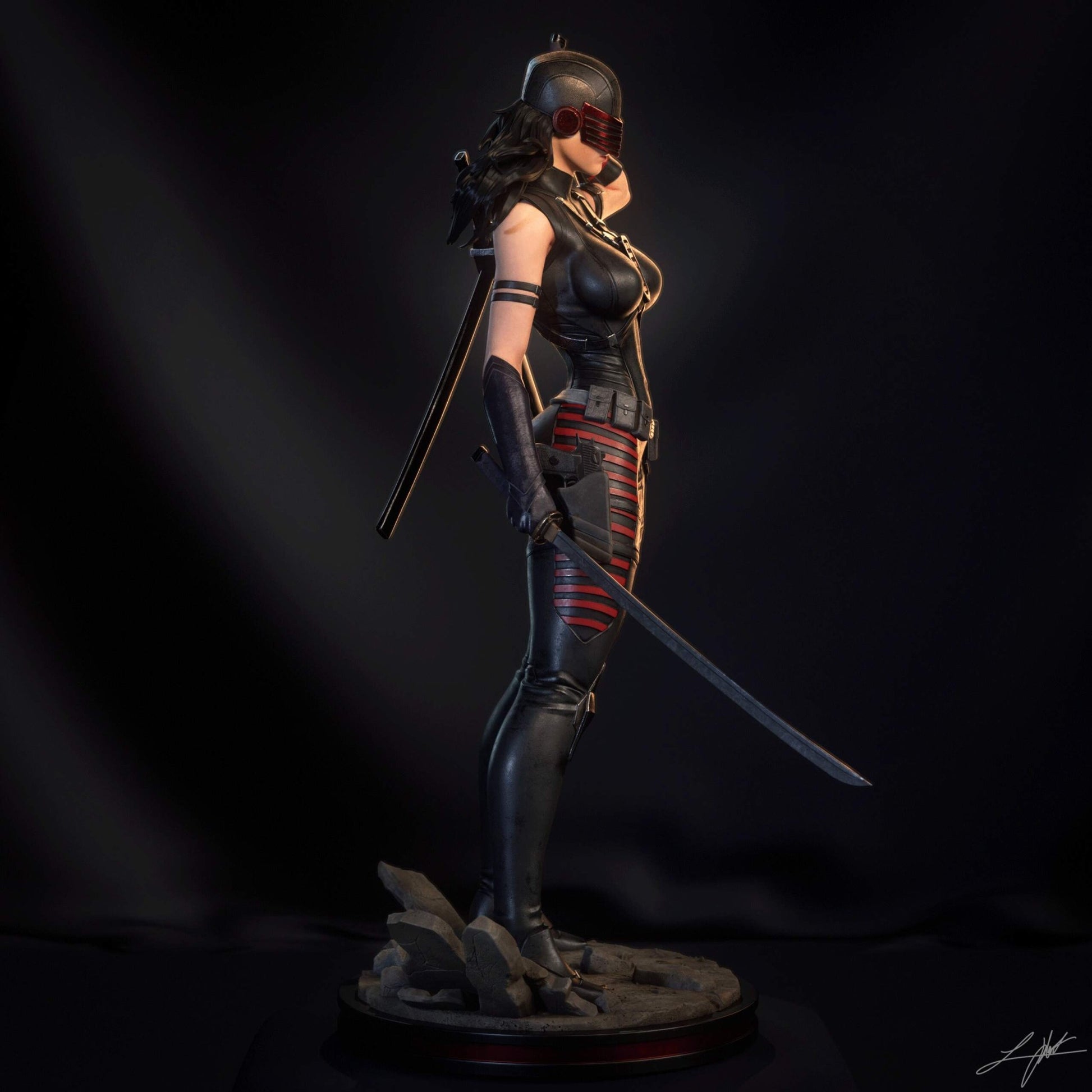 Snake Eyes II - Abe3D - Dark Forge Arts