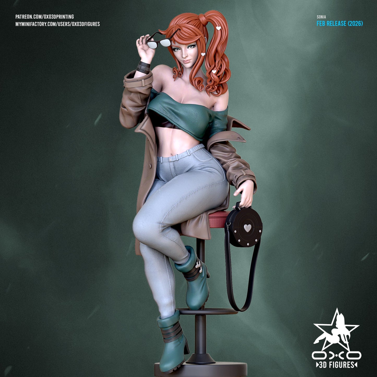 Sonia - OXO3D - Dark Forge Arts