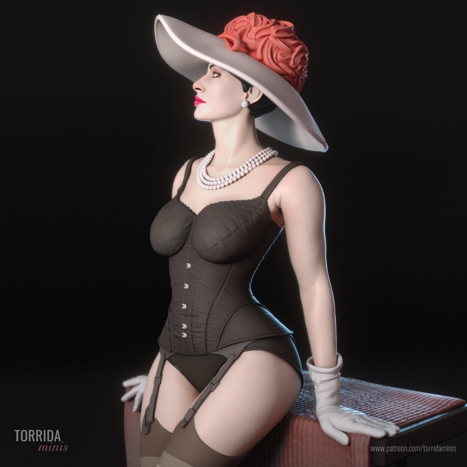 Sophia - Torrida Minis - Dark Forge Arts