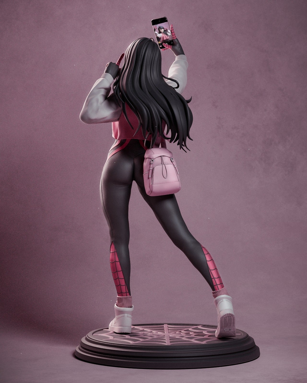 Spider - Girl Selfie - CA 3D Studios - Dark Forge Arts