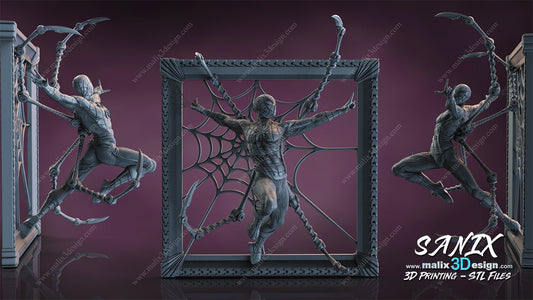 Spider - Man Cadre - Sanix3D - Dark Forge Arts