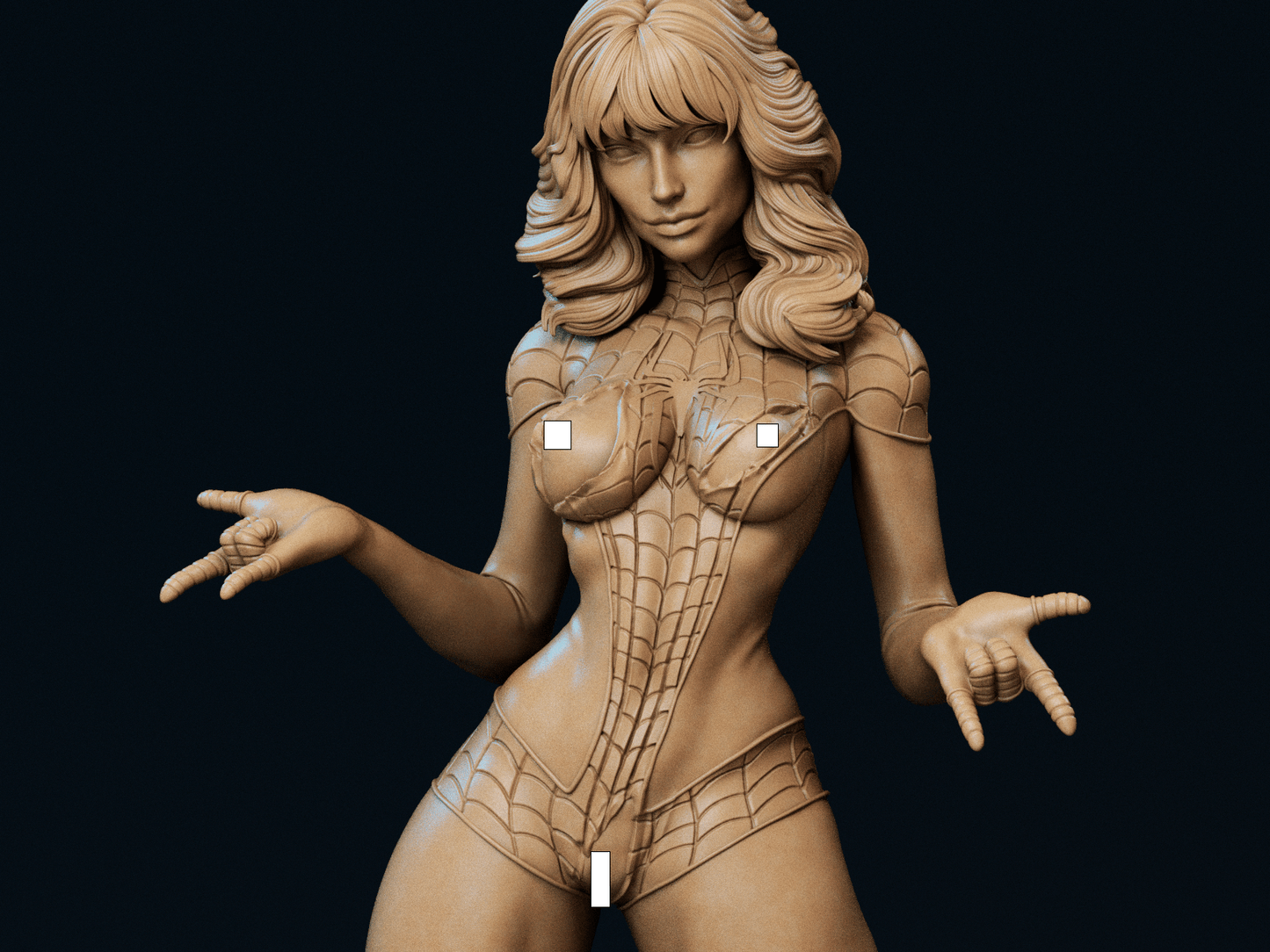 Spinneret Mary Jane - CA 3D Studios - Dark Forge Arts